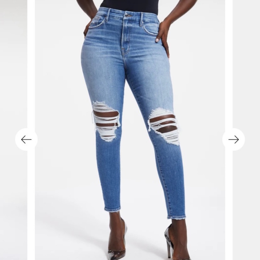 Good American Good Waist (High Rise) Denim